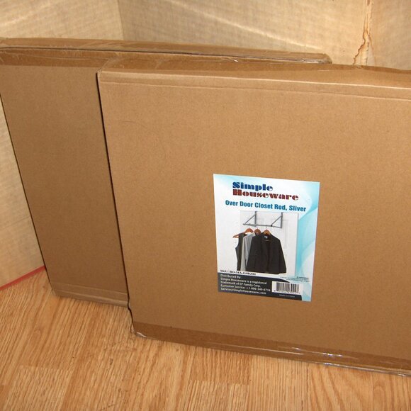 Over the door Closet Rods, Lot of 2, Simple Housewares - Picture 2 of 3